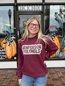 Henderson Colonels Soft Unisex Sweatshirt