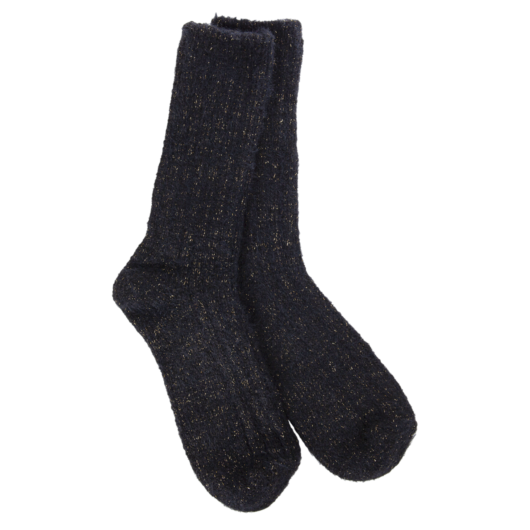 World's Softest Socks Ladies Ragg Feather Crew