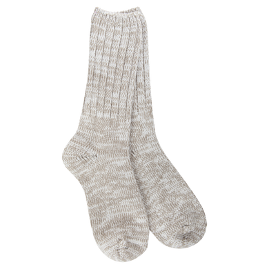 World's Softest Socks Weekend Crew- Mushroom