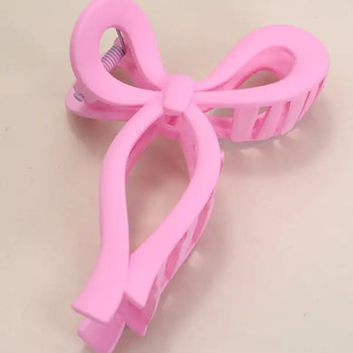 Matte Bow Hair Claw Clip 5