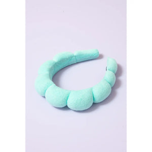 Puffy Plush Spa Headband- Several Colors