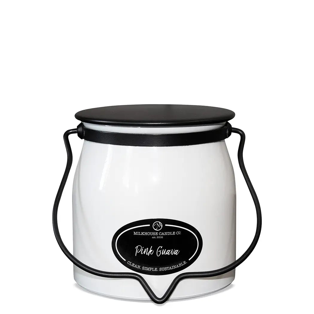 Pink Guava- 16-ounce Butter Glow Jar