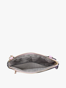 Kendall Twist Lock Crossbody/Wristlet- Bubblegum