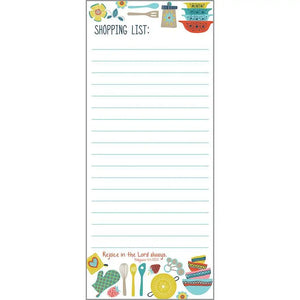 Groovy Kitchen List Pad With Magnet