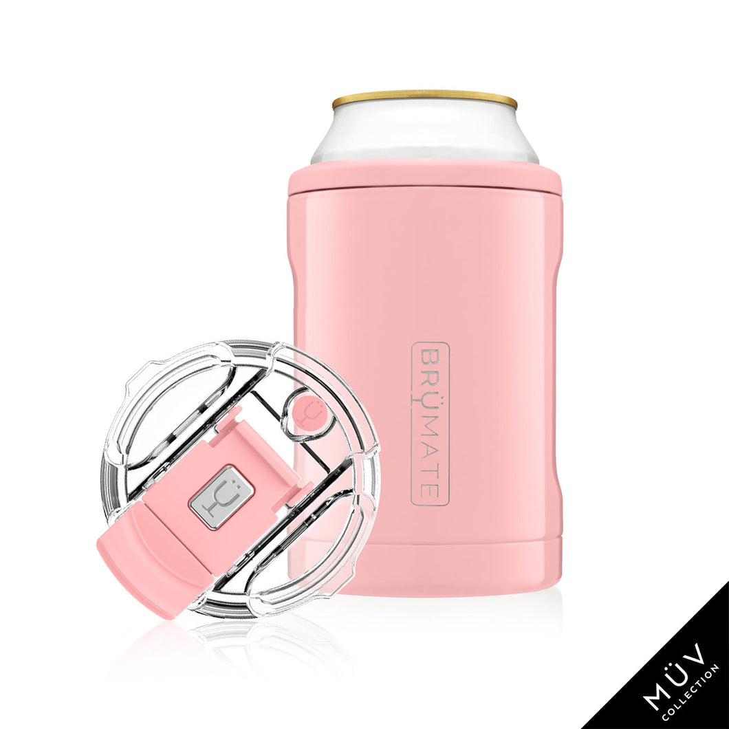 Brumate HOPSULATOR SLIM | Neon Pink (12OZ SLIM CANS)