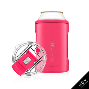 Brumate Hopsulator Duo 2-In-1 - Neon Pink (12oz Cans/Tumbler)