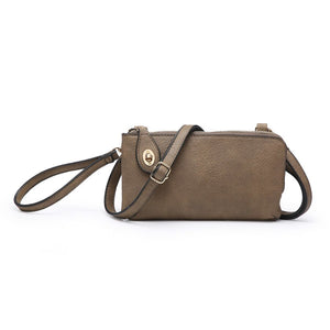 Kendall Crossbody/Wristlet- Khaki